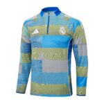 Mens Real Madrid 2025/26 Half-Zip Sweater+Pant 815 - Image 3