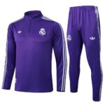 Mens Real Madrid 2025/26 Half-Zip Sweater+Pant 815