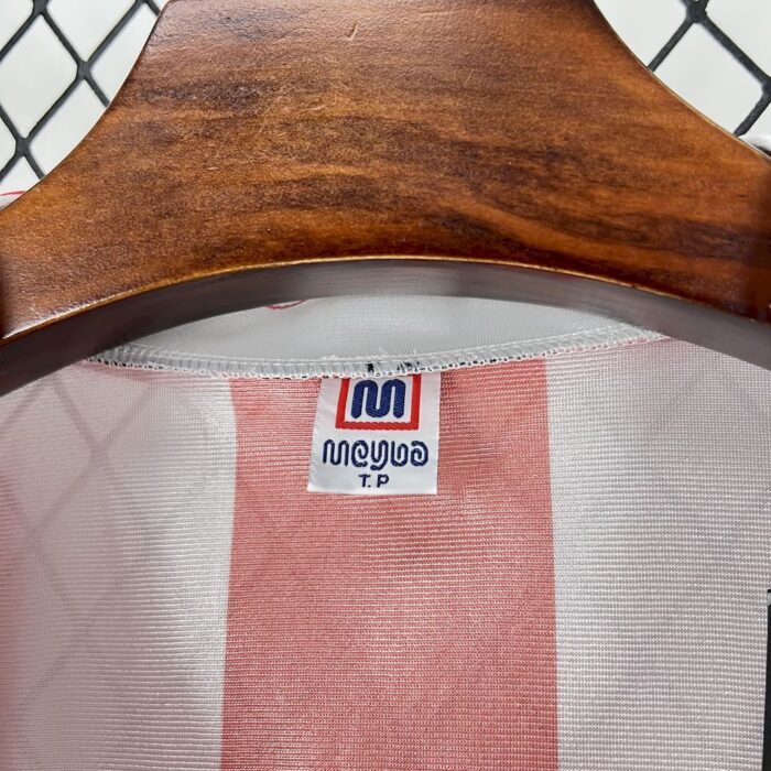 Retro Atletico Madrid 1982/83 Home Jersey - Image 3