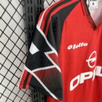 Retro AC Milan 1998/99 Away Red Jersey - Image 3