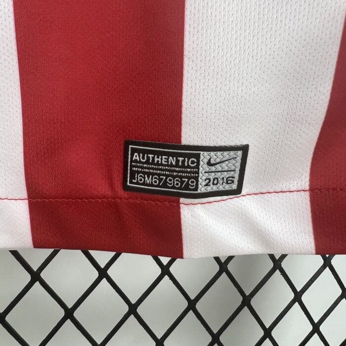 Retro Atletico Madrid 2016/17 Home Jersey - Image 5