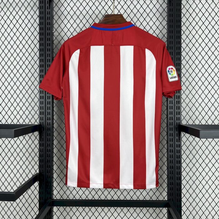 Retro Atletico Madrid 2016/17 Home Jersey - Image 2