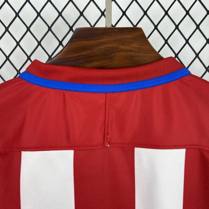 Retro Atletico Madrid 2016/17 Home Jersey - Image 3