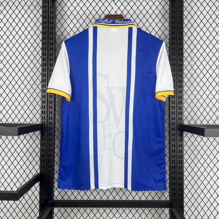 Retro Sheffield Wednesday 1997 Home Jersey - Image 2