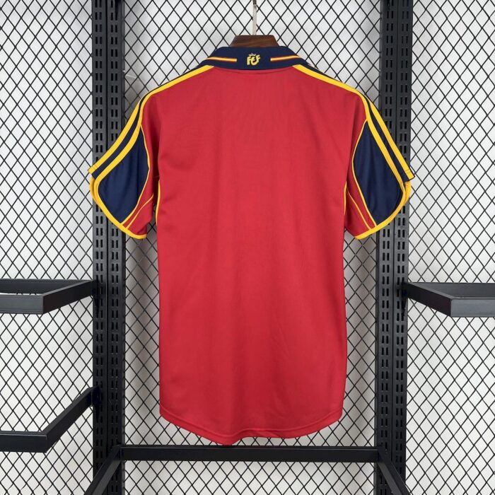 Retro Spain 1998 Home Jersey - Image 2