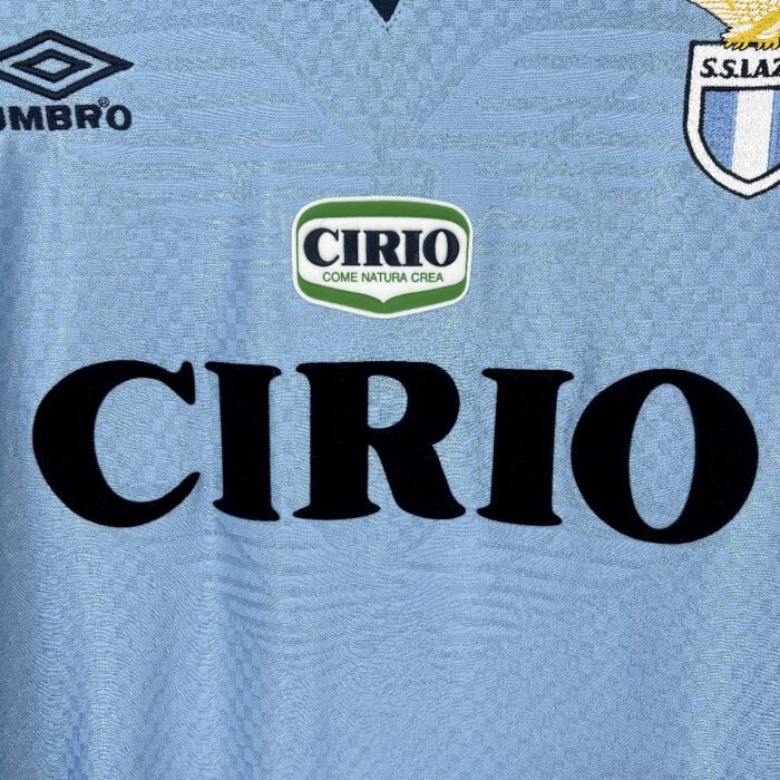 Retro S.S. Lazio 1996/97 Home Jersey - Image 4