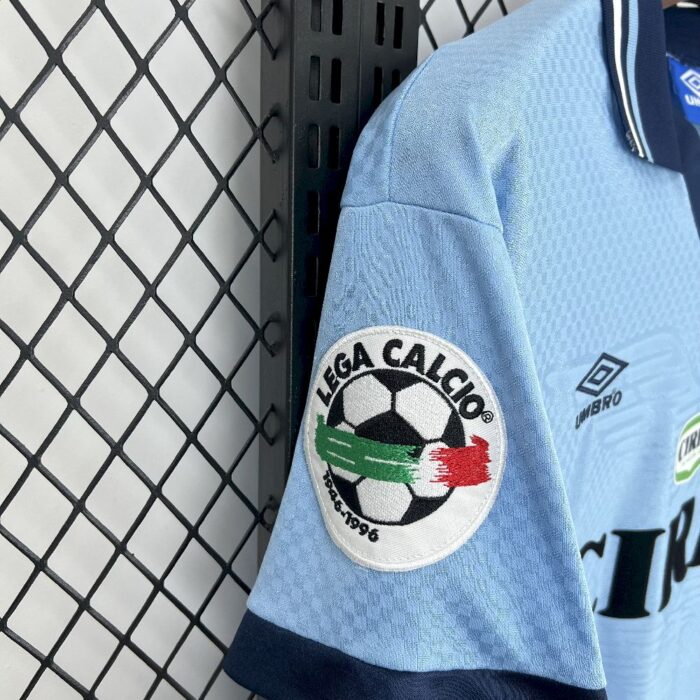 Retro S.S. Lazio 1996/97 Home Jersey - Image 3