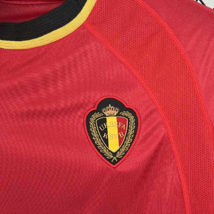 Retro Belgium 2000 Home Jersey - Image 4