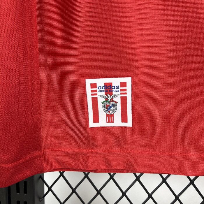 Retro Benfica 1998/99 Home Jersey - Image 4