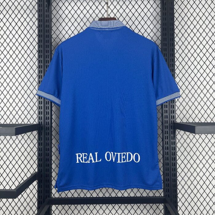 Retro Real Oviedo 1996/97 Home Jersey - Image 2