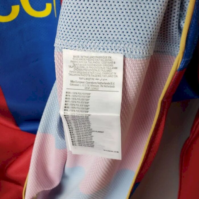 Retro Barcelona 2007/08 Home Long Sleeve Jersey - Image 4