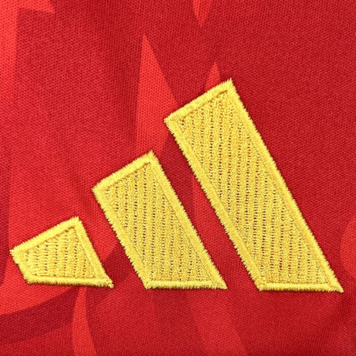Mens Belgium 2026 World Cup Home Long Sleeve Jersey - Image 5