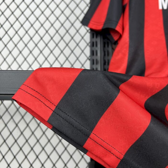 Retro AC Milan 1988/89 Home Jersey - Image 3