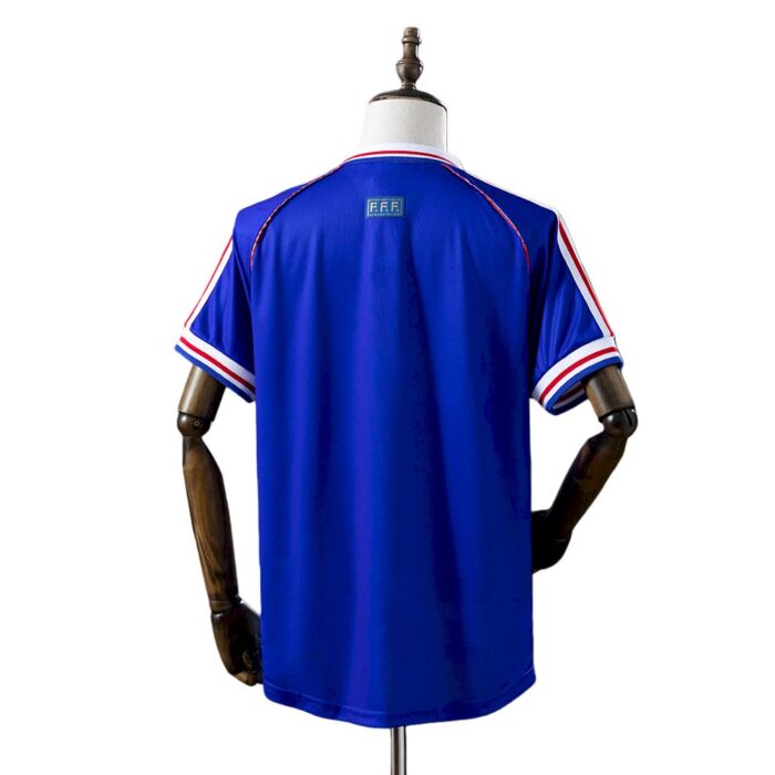 Retro France 1998 Home Jersey - Image 2