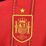 Mens Spain 2026 World Cup Home Long Sleeve Jersey