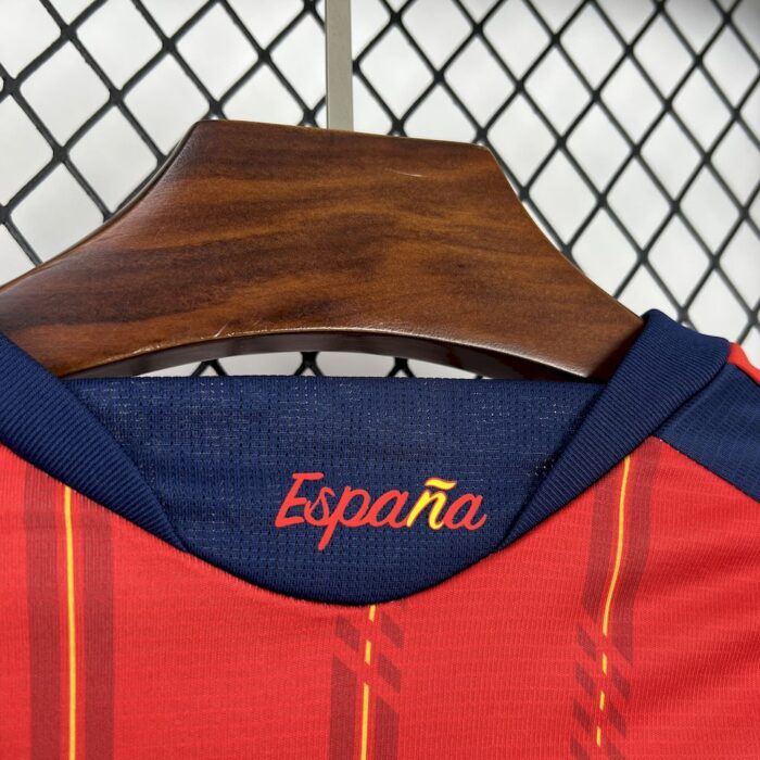 Mens Spain 2026 World Cup Home Long Sleeve Jersey Champions Edition – view 3