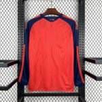 Mens Spain 2026 World Cup Home Long Sleeve Jersey