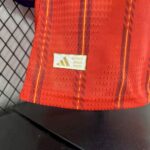 Mens Spain 2026 World Cup Home Long Sleeve Jersey Player Version (Champion 2-Star Version) – view 3