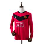 Retro Manchester United 2009/10 Home Long Sleeve Jersey