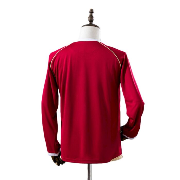 Retro Manchester United 2006/07 Home Long Sleeve Jersey - Image 2