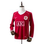 Retro Manchester United 2006/07 Home Long Sleeve Jersey