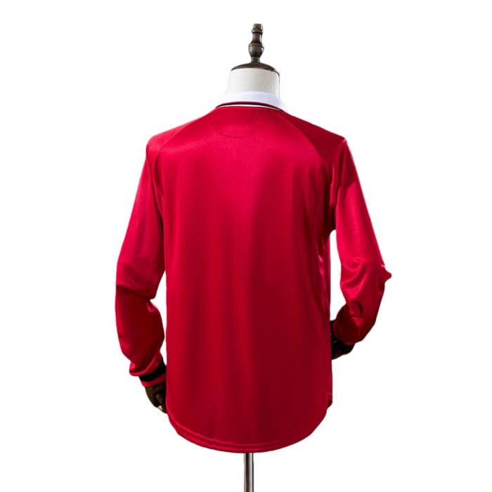 Retro Manchester United 1999/00 Home Long Sleeve Jersey - Image 2