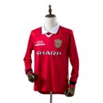 Retro Manchester United 1999/00 Home Long Sleeve Jersey