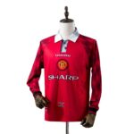 Retro Manchester United 1996/97 Home Long Sleeve Jersey