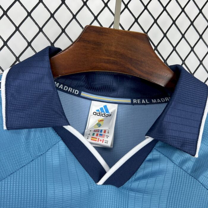 Retro Real Madrid 1999/00 Third Long Sleeve Jersey - Image 5