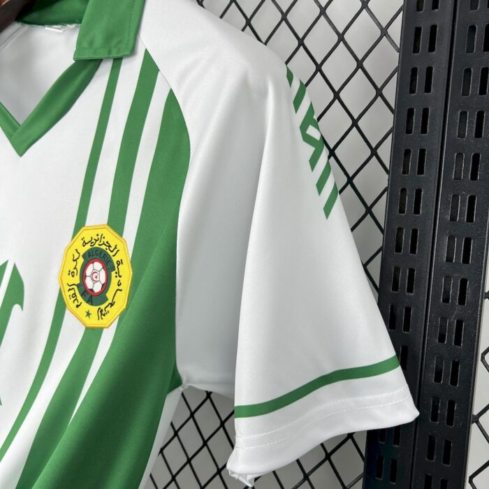Retro Algeria 1986 Home Jersey - Image 4