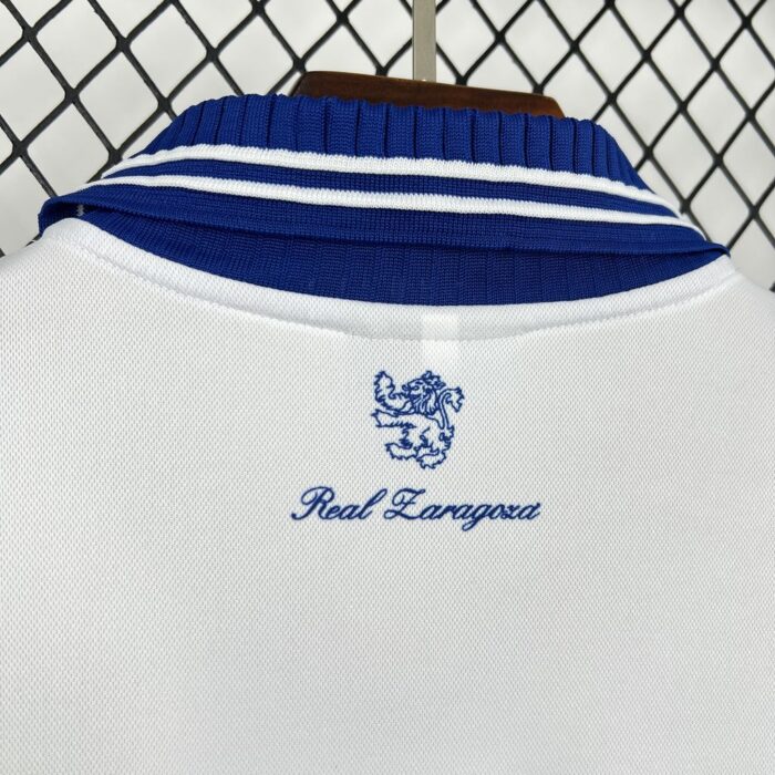 Retro Real Zaragoza 2000/01 Home Jersey - Image 3