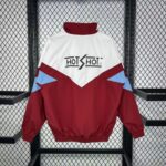 Mens Sevilla FC 2025 Retro Windbreaker - Image 2