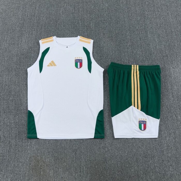 Mens Italy 2026/27 Tank Top+Short HY - Image 4