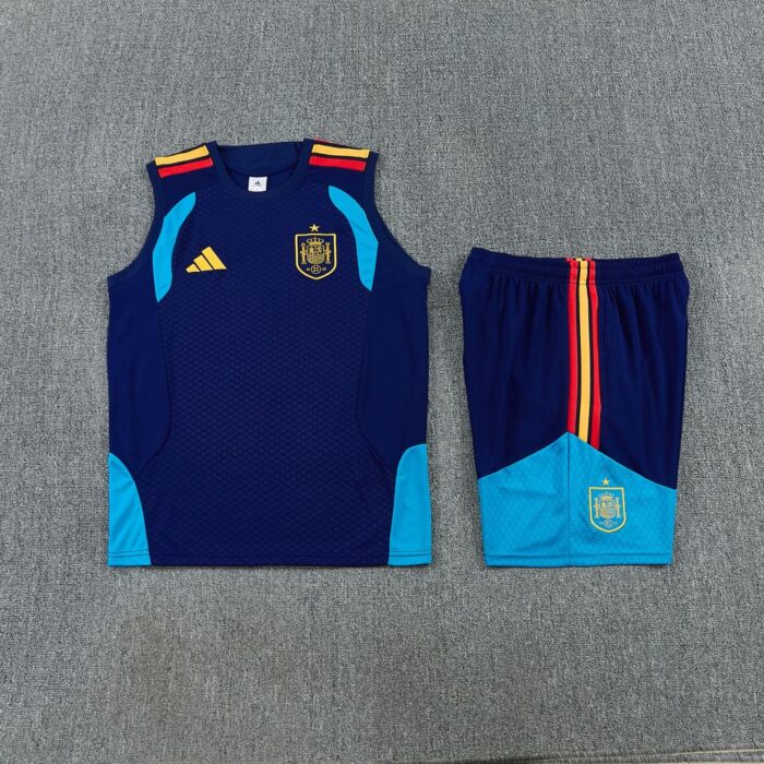 Mens Spain 2026/27 Tank Top+Short HY - Image 4