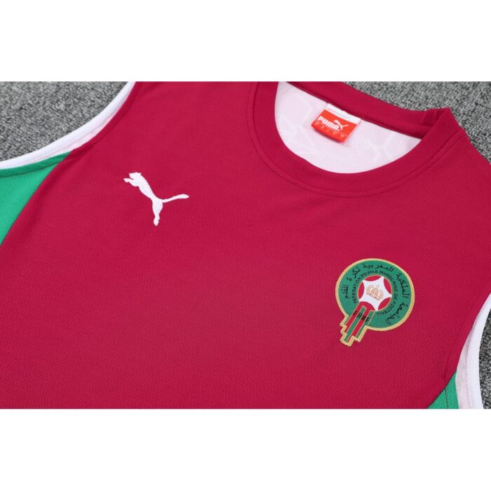 Mens Morocco 2026/27 Tank Top+Short HY - Image 5