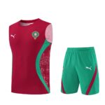 Mens Morocco 2026/27 Tank Top+Short HY - Image 3