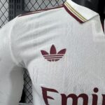 Mens Arsenal 2025/26 Third Long Sleeve Jersey Player Version