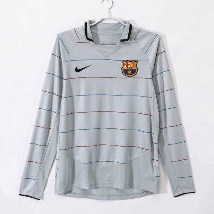 Retro Barcelona 2003/04 Away Long Sleeve Jersey