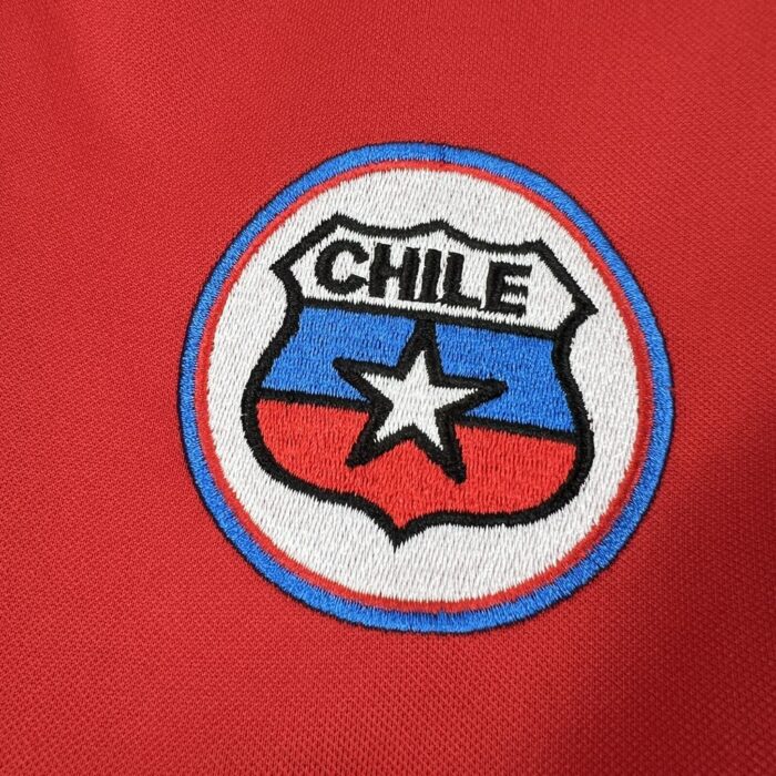 Retro Chile 1994 Home Jersey - Image 5
