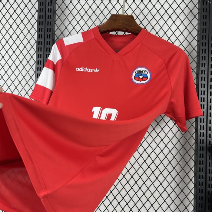 Retro Chile 1994 Home Jersey - Image 3