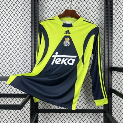Retro Real Madrid 1999/00 Goalkeeper Long Sleeve Jersey