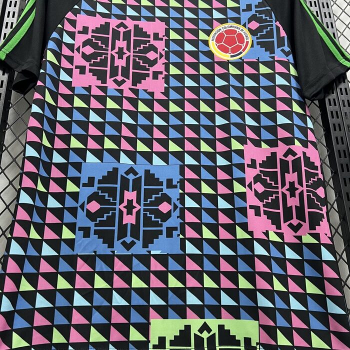 Retro Colombia 1990 Goalkeeper Jersey - Image 3