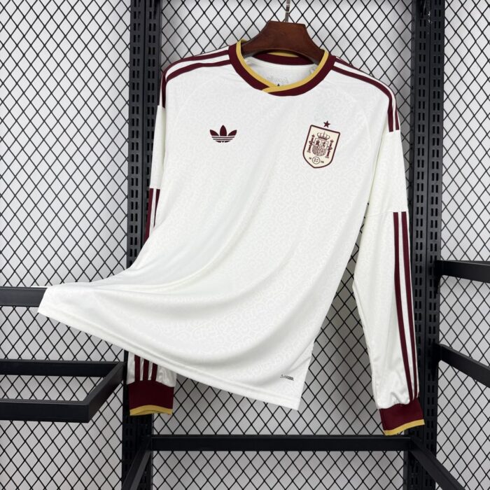 Mens Spain 2026 World Cup Away Long Sleeve Jersey Champions Edition – view 6