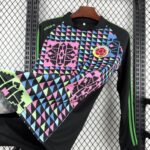 Retro Colombia 1990 Goalkeeper Long Sleeve Jersey - Image 3