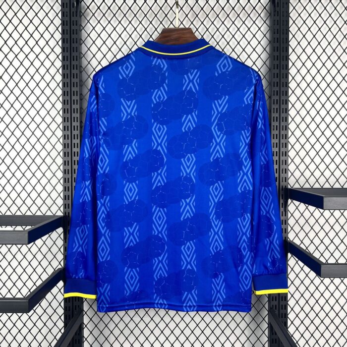 Retro Colombia 1994 Away Long sleeves Jersey - Image 2