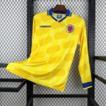 Retro Colombia 1994 Home Long Sleeve Jersey