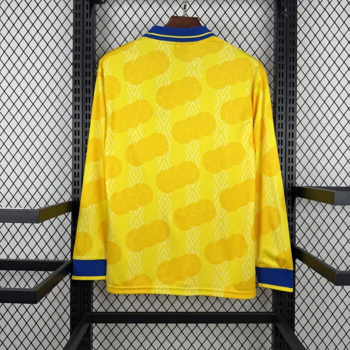 Retro Colombia 1994 Home Long Sleeve Jersey - Image 2