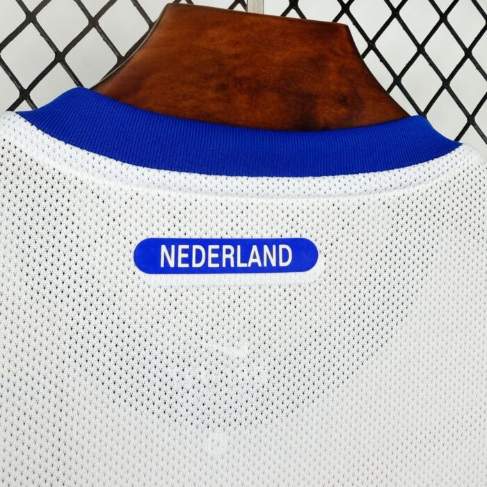 Retro Netherlands 2010 Away Long Sleeve Jersey - Image 3