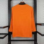 Retro Netherlands 1980 Home Long Sleeve Jersey - Image 2