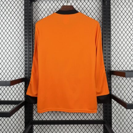 Retro Netherlands 1980 Home Long Sleeve Jersey – view 2